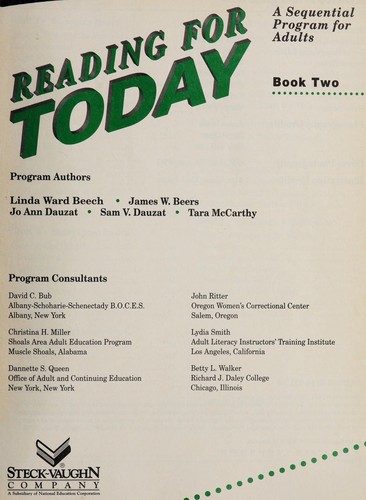 Reading for Today Book 5 (Reading for Today)