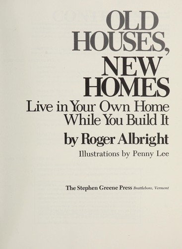 Old houses, new homes