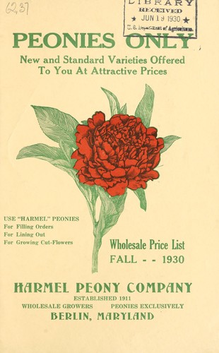Peonies only