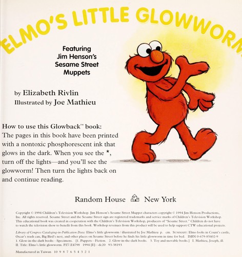 Elmo's little glowworm