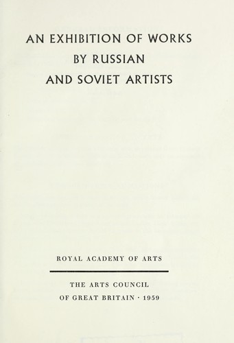 An exhibition of works by Russian and Soviet artists