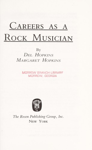 Careers as a rock musician