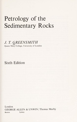 Petrology of the sedimentary rocks