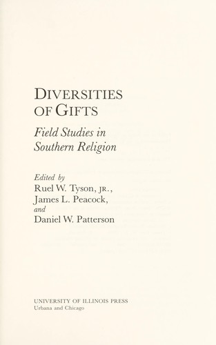 Diversities of gifts