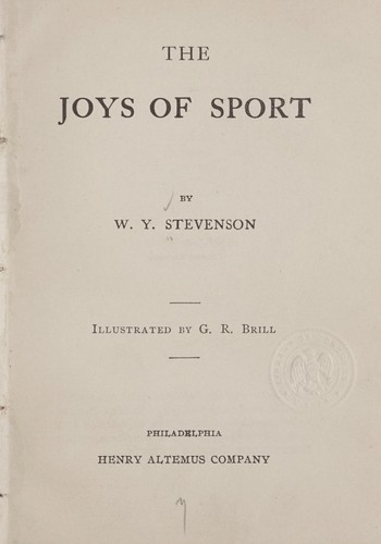 The joys of sport