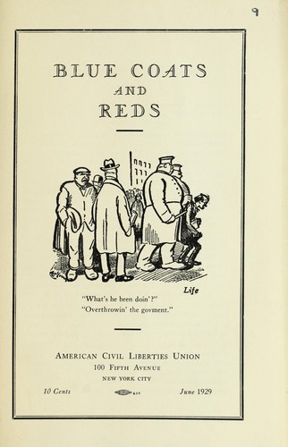 Blue coats and reds