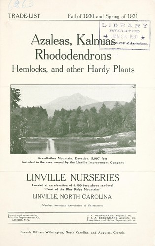 Azaleas, kalmias, and rhododendrons