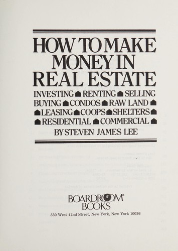 How to make money in real estate