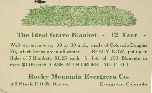 The ideal grave blanket