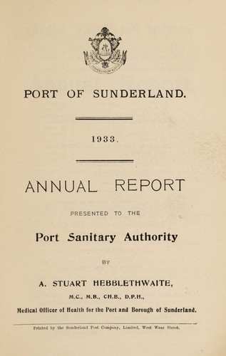 [Report 1933]