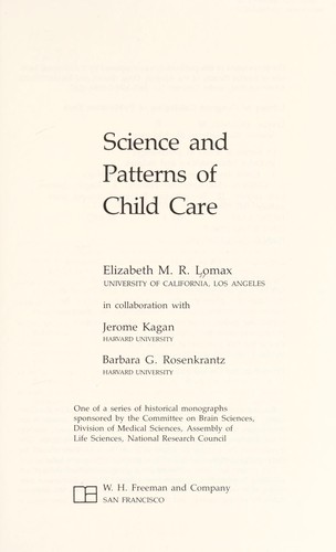 Science and patterns of child care