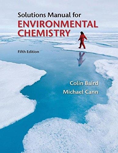 Environmental chemistry - 5. ed.