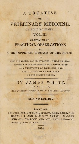A treatise on veterinary medicine