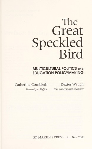 The great speckled bird