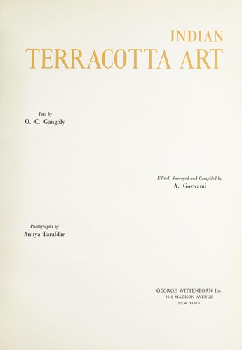 Indian terracotta art