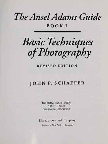 The Ansel Adams Guide