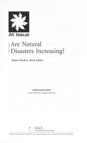 Are natural disasters increasing?