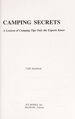 Camping secrets