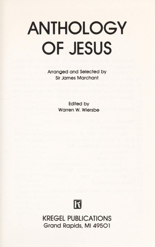 Anthology of Jesus
