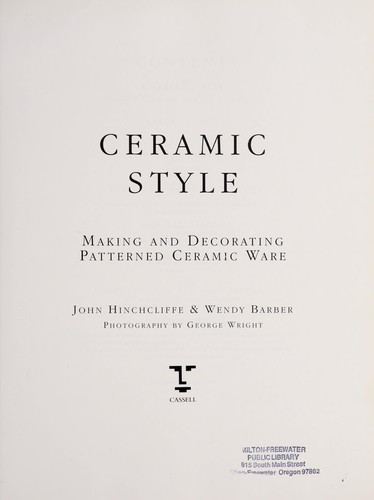 Ceramic style