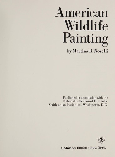 American Wildlife Painting