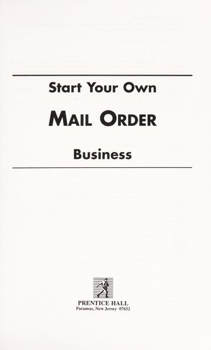 Start your own mail order business