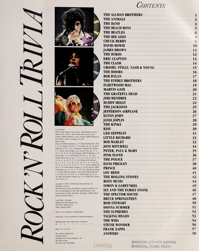 Rock 'n' roll trivia