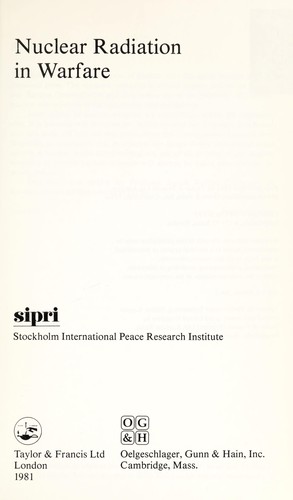 Nuclear radiation in warfare