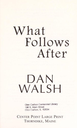 What follows after