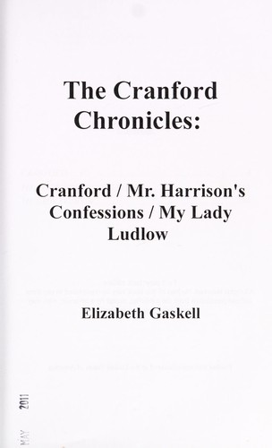 The Cranford chronicles