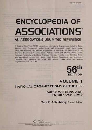 Encyclopedia of associations