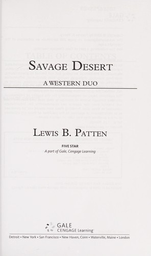 Savage desert