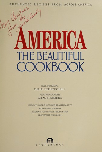America, the beautiful cookbook