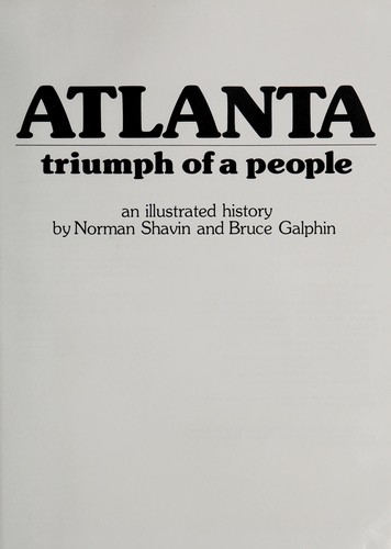 Atlanta, triumph of a people