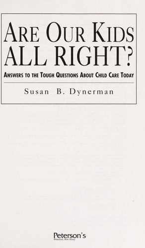 Are our kids all right?
