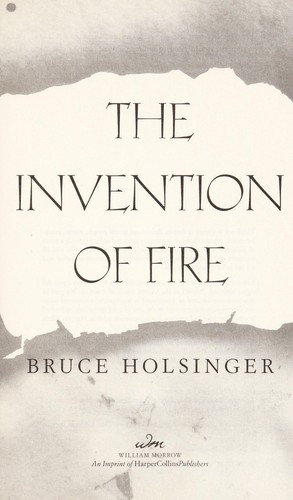 The invention of fire