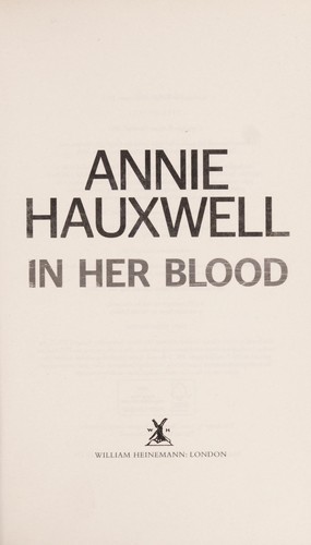 In her blood