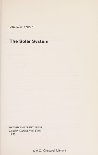 The solar system