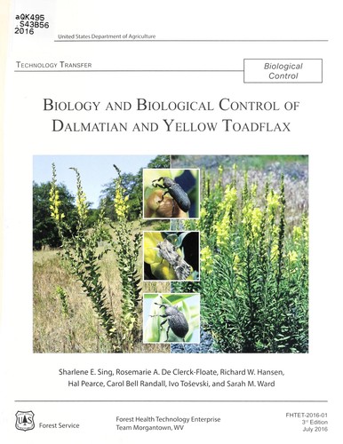 Biology and biological control of Dalmatian and yellow toadflax