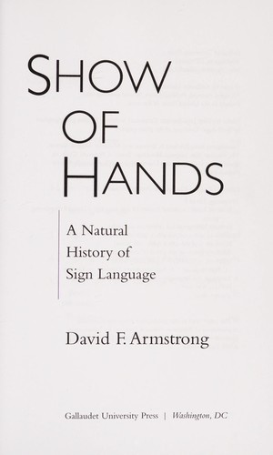 Show of hands