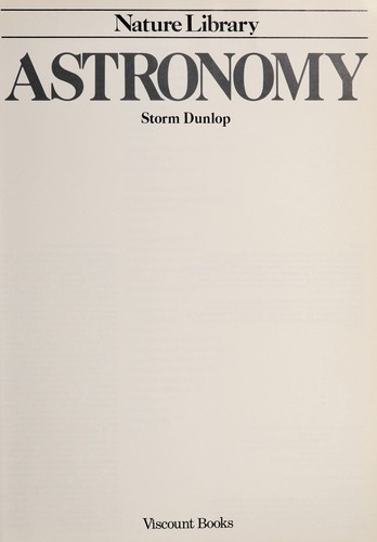 Astronomy (Nature Library)