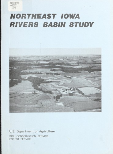 Northeast Iowa Rivers Basin study, Iowa and Minnesota