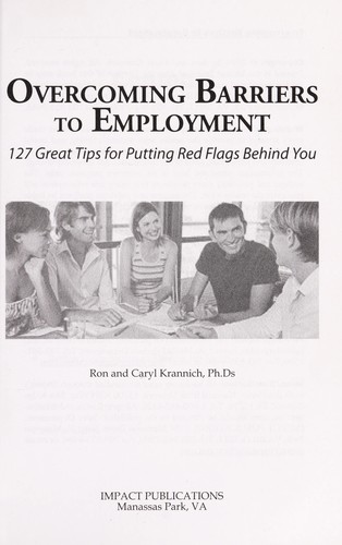 Overcoming barriers to employment