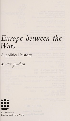 Europe between the wars