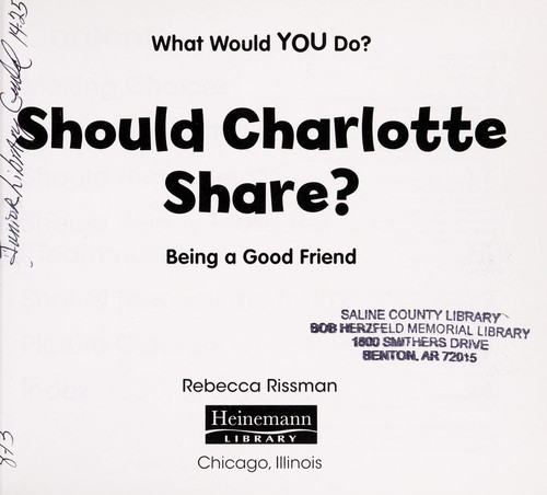 Should Charlotte share?