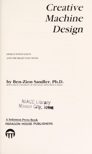 Creative Machine Design