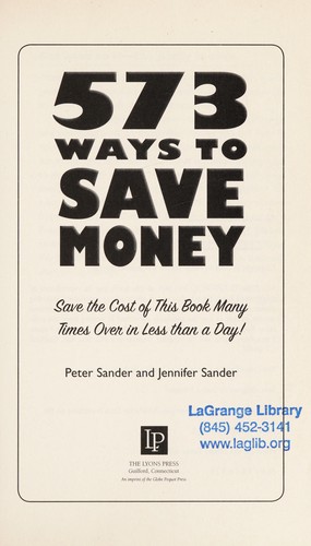 573 ways to save money