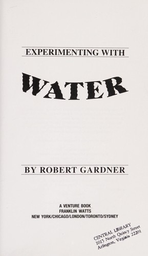 Experimenting with water