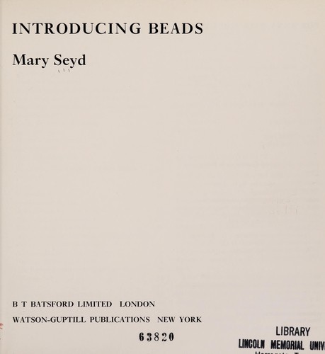 Introducing beads