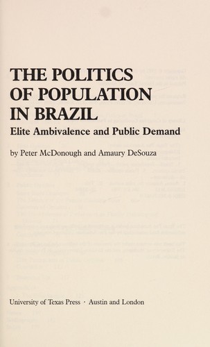 The politics of population in Brazil